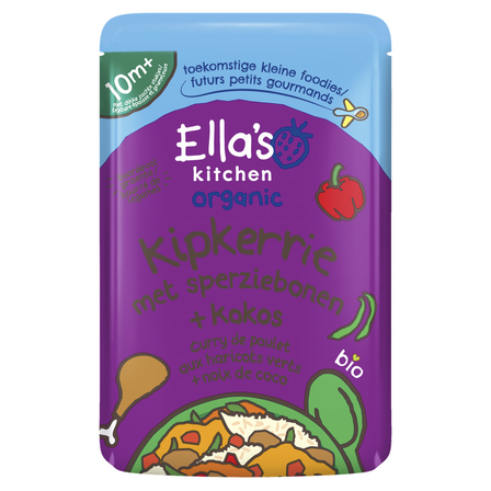Ella's Kitchen Kipkerrie met sperziebonen en kokos 10m+