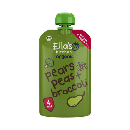 Ella's Kitchen Peer Erwten en Broccoli 4+ Mnd.