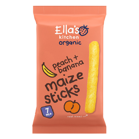 Ella's Kitchen Maize Perzik-banaan 7m+