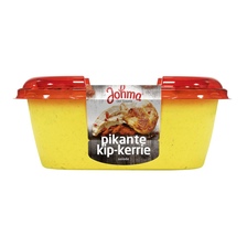 Johma pikante kip-kerrie salade