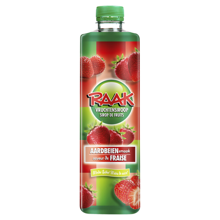 Raak Siroop Aardbei