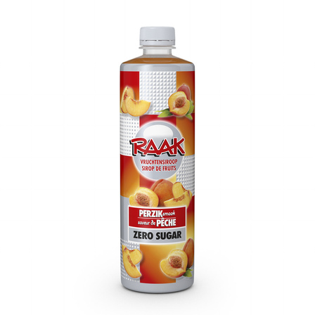 Raak Siroop Perzik Zero