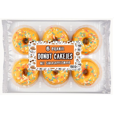 Donutcakejes oranje