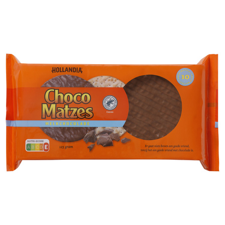 Hollandia matzes melkchocolade