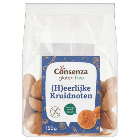 Consenza (H)eerlijke Kruidnoten glutenvrij