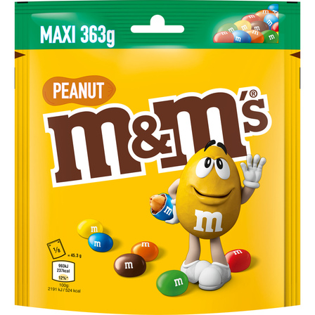 M&M's pinda chocolade maxi