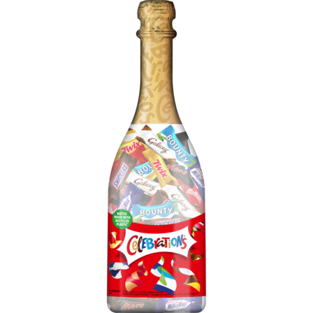 Celebrations melkchocolade geschenkfles