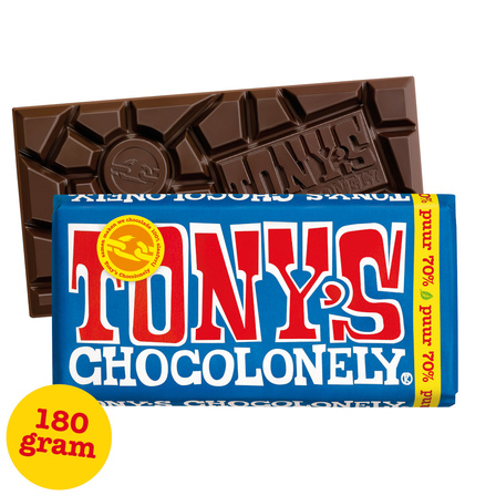 Tony's Chocolonely Puur 70% 180 g