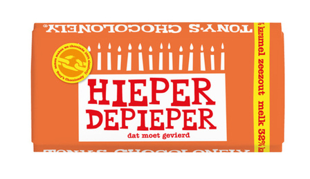 Tony's Chocolonely Chocoladereep  Hieperdepiep