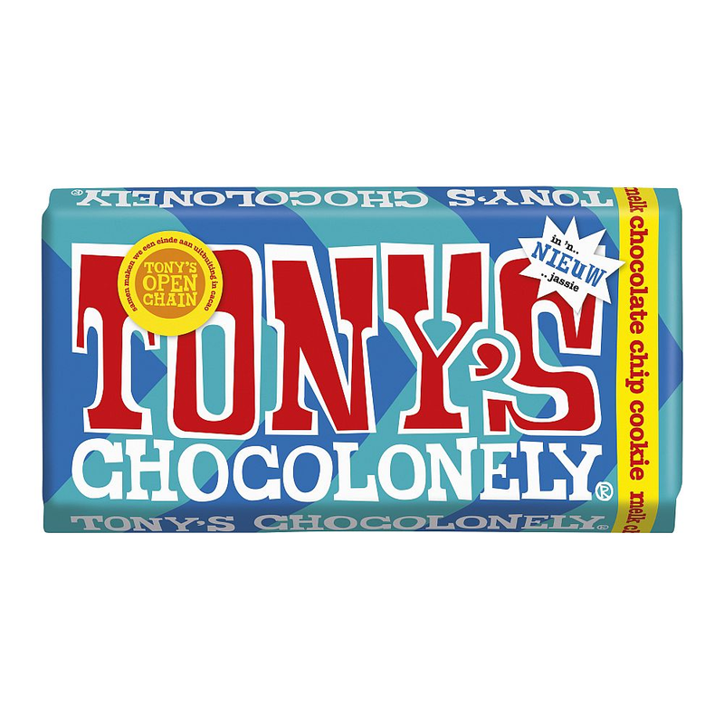 Tony's Chocolonely Melk Chocolate Chip Cookie 180 g