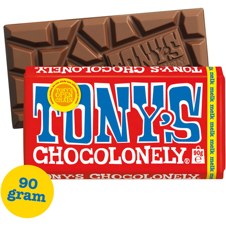 Tony's Chocolonely reep melk