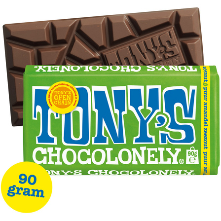 Tony's Chocolonely puur amandel zeezout
