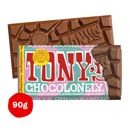 Tony's Chocolonely reep melk everything