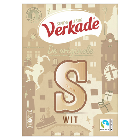 Verkade letter wit