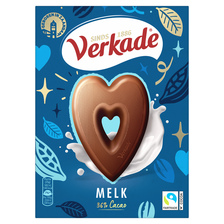 Verkade hart melchocolade
