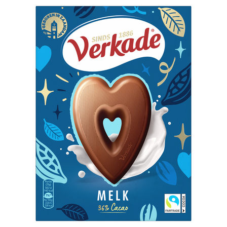 Verkade hart melchocolade
