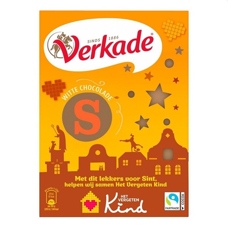 Verkade letter wit