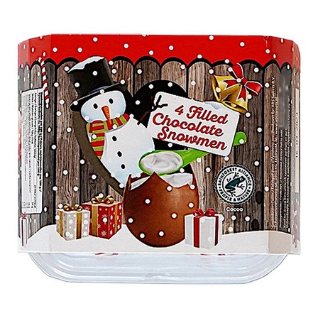 Sneeuwmannen melkchocolade