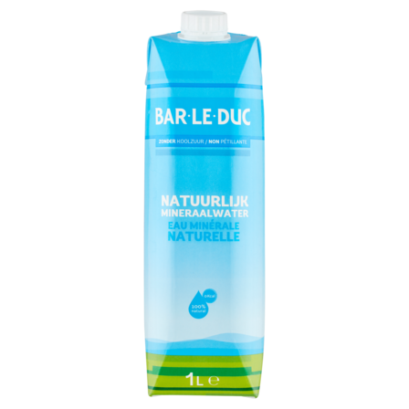 Bar-le-Duc Natuurlijk Mineraalwater 1 L