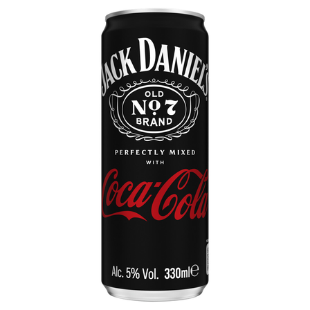 Jack Daniel's Whiskey - Cola