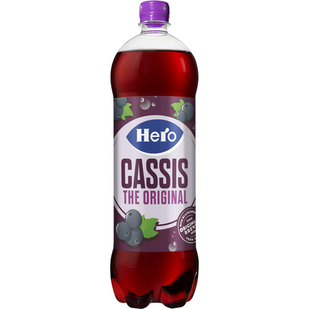 Hero frisdrank  cassis