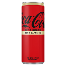 Coca Cola Zero Sugar en Caffeine