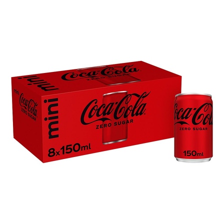 Coca-Cola zero 8-pack
