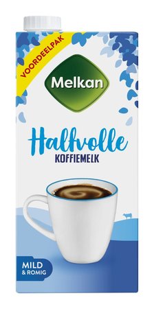 Melkan Halfvolle Koffiemelk Voordeelpak