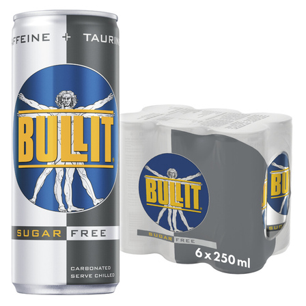 Bullit Energydrink Sugar Free