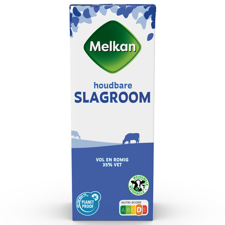 Melkan Houdbare Slagroom 35% Vet