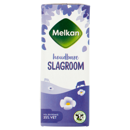 Melkan Houdbare Slagroom 35% Vet 200 ml