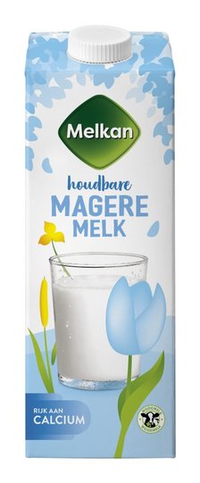 Melkan Houdbare Magere Melk 1 L