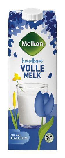 Melkan Houdbare Volle Melk 1 L