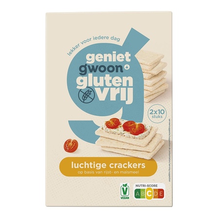 Gwoon Luchtige Crackers glutenvrij