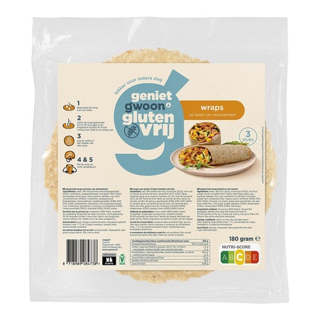 Gwoon Wraps glutenvrij