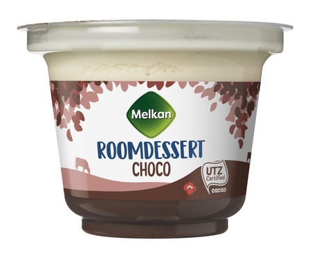 Melkan Roomdessert Choco 200 g