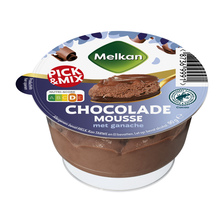 Melkan Chocolademousse met ganache
