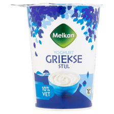 Melkan Yoghurt Griekse Stijl 10% Vet 500 g