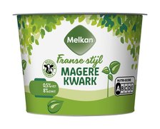 Melkan Magere Franse Kwark 0% Vet 500 g