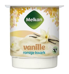 Melkan Halfvolle Kwark Vanille 450 g