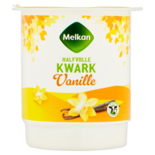 Melkan Halfvolle Kwark Vanille 450 g