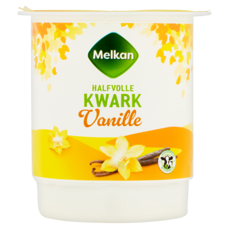 Melkan Halfvolle Kwark Vanille 450 g