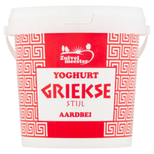 Zuivelmeester Yoghurt Griekse Stijl Aardbei 1000 g