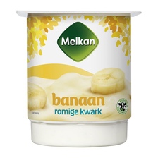 Melkan Halfvolle Kwark Banaan