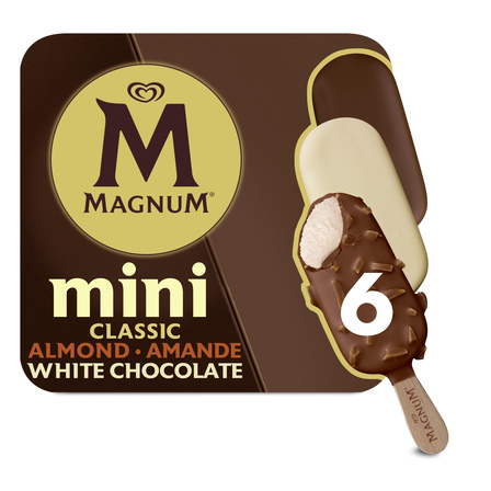 Magnum Mini IJs Classic + Almond + White 6 x 55 ml