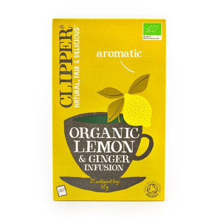 Clipper Lemon & Ginger Organic Infusion
