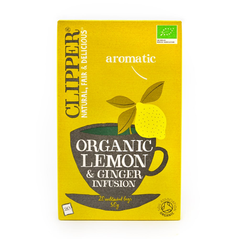 Clipper Lemon & Ginger Organic Infusion