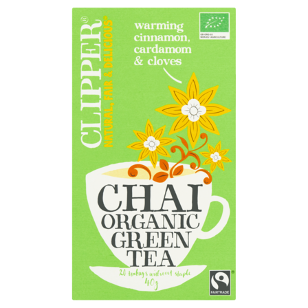 Clipper Chai Organic Green Tea 20 Zakjes