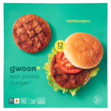 g'woon Hamburgers 12 x 70 g