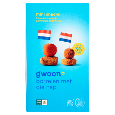 g'woon Mini Snacks 648 g